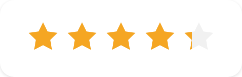 4.3 stars, continuous